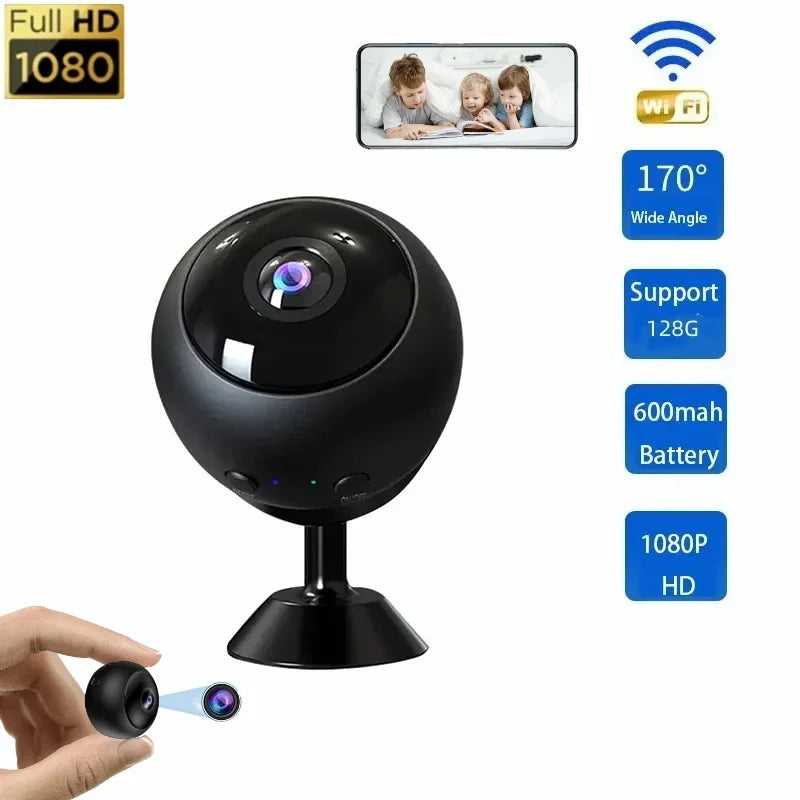 1080P Fisheye Mini Camera Wifi Kamera Security Protection