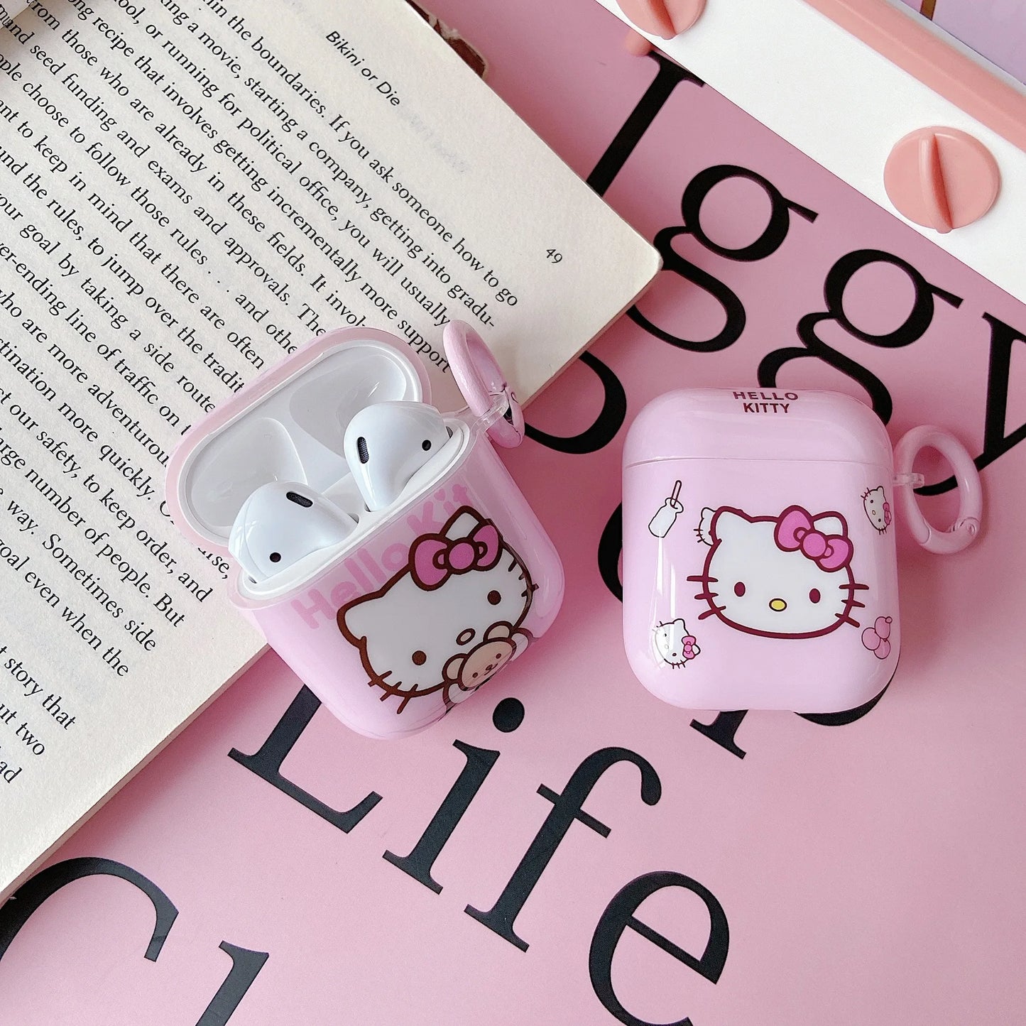 Hello Kitty Pink Girls Case For Airpods Pro 2